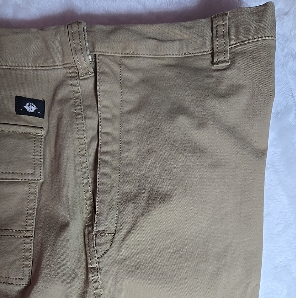 Dockers Mens Straight Fit Smart 360 Flex Go To Cargo Pants Khaki 40Wx32L - Picture 4 of 16
